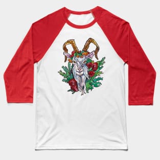 Yule Goat Baseball T-Shirt